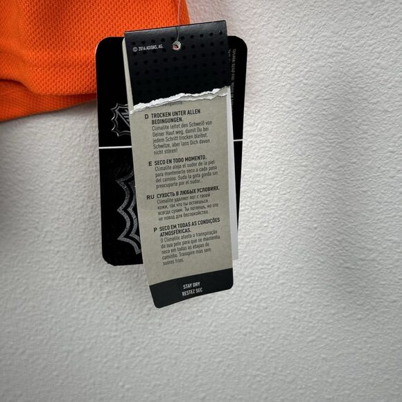 Edmonton Oilers Jersey Adidas MIC sz 56 AdiZero NHL Authentic NWT Home Orange - Picture 7 of 12